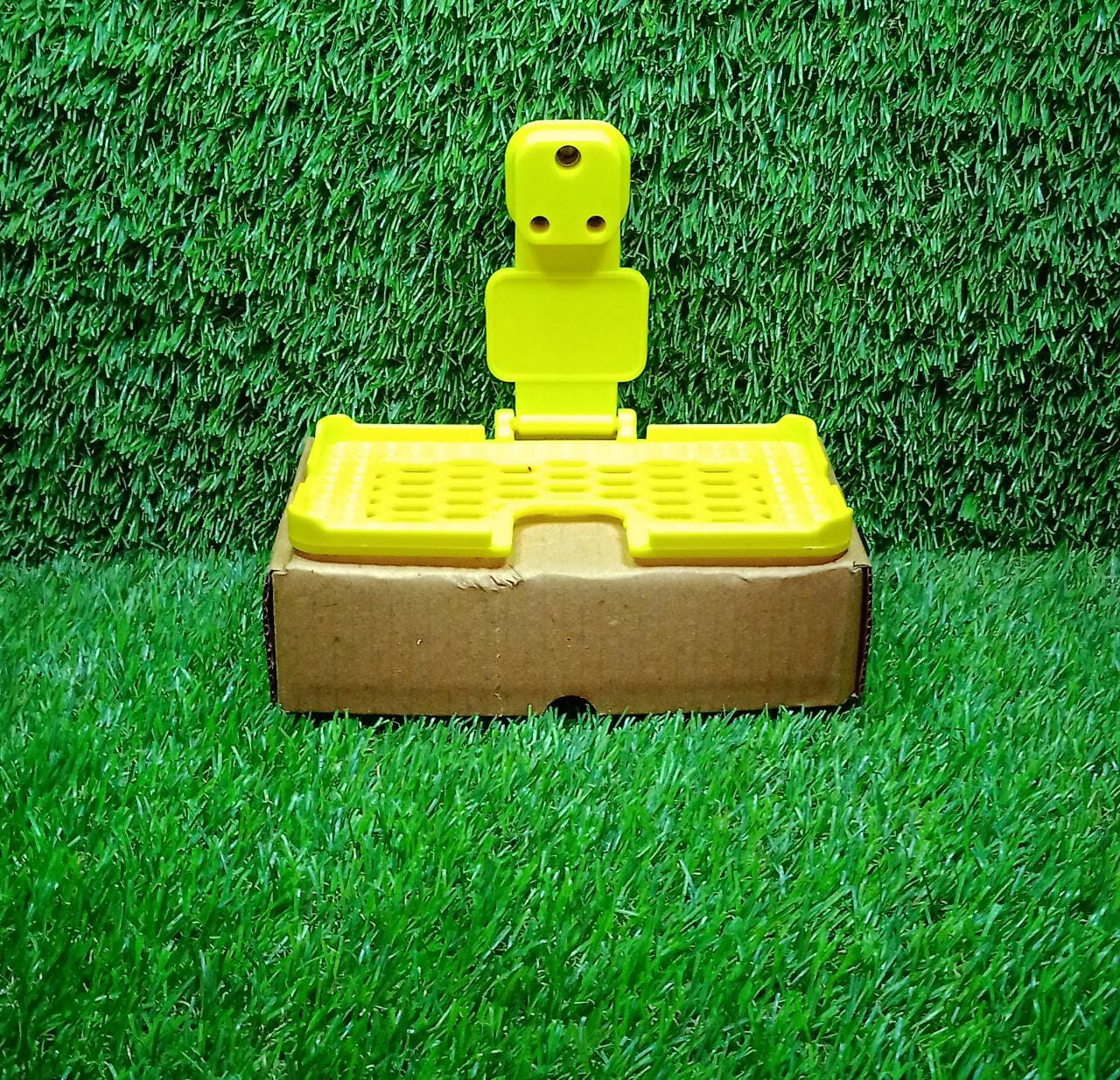 6496Y Multi-Purpose Wall Holder Stand for Charging Mobile Just Fit in Socket and Hang (Yellow) DeoDap 6496Y Multi-Purpose Wall Holder Stand for Charging Mobile Just Fit in Socket and Hang (Yellow) DeoDap